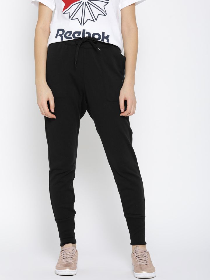 Buy Reebok Classic Women Black F FT Joggers Track Pants for