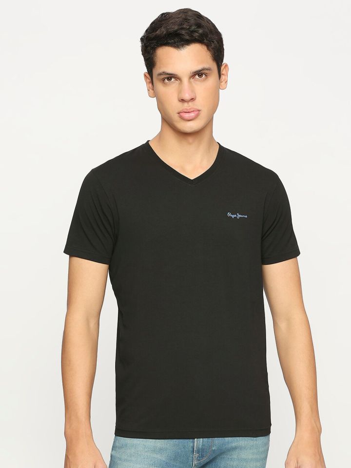 Pepe jeans v neck t shirt online