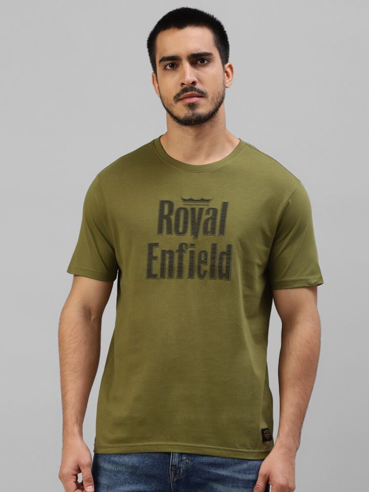 Royal enfield top t shirts myntra