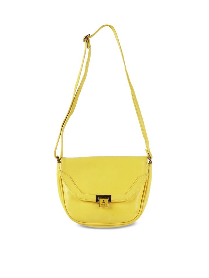 yellow sling bag