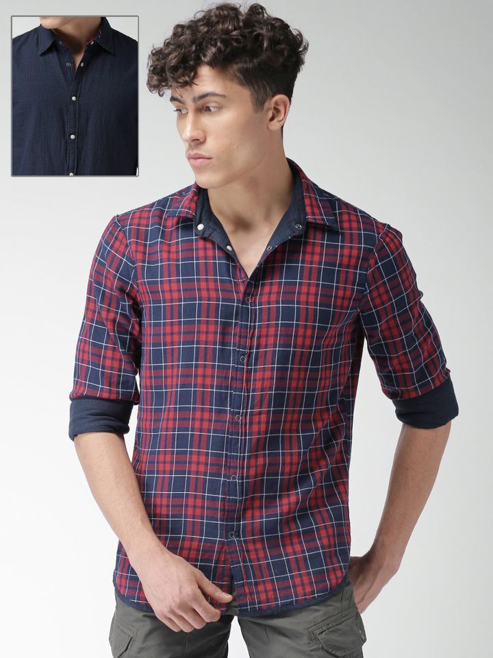 Celio reversible shirts clearance