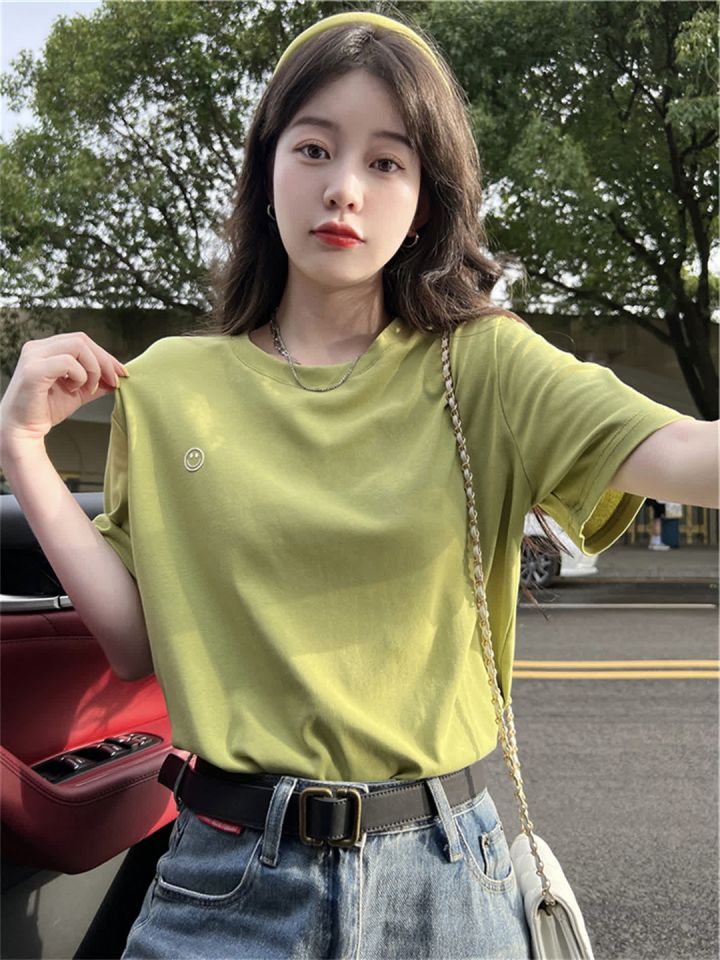 LULU SKY Drop Shoulder Sleeves T Shirt