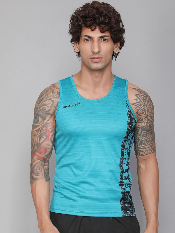 Sun gym vest top