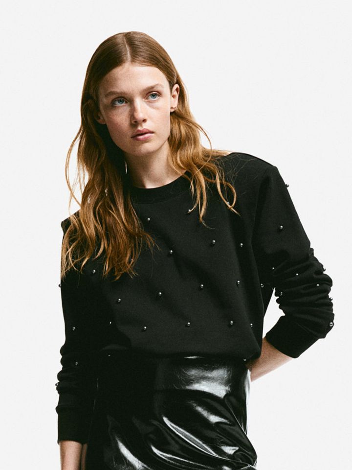 Sweatshirt for womens online myntra on sale