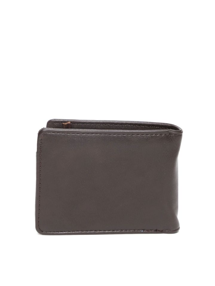 Buy Mango Man Coffee Brown Solid Two Fold Wallet Wallets For Men 2504734 Myntra