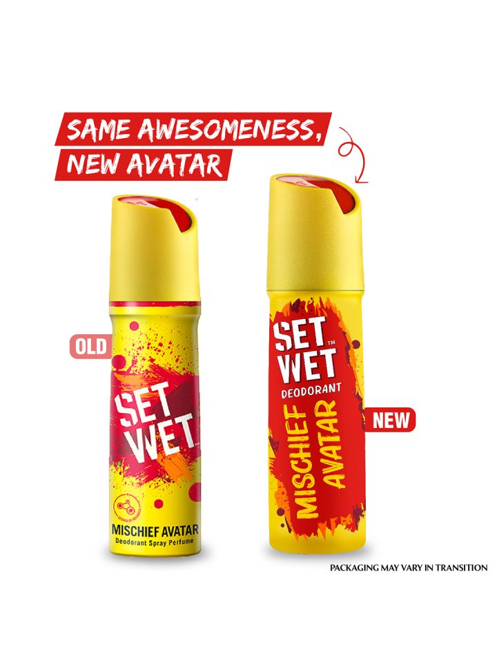 Buy Set Wet Men Mischief Avatar Deodorant Spray Perfume 150 Ml