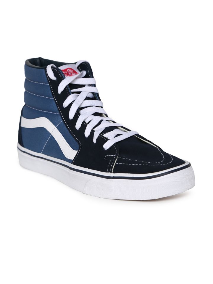 Mens blue high top vans sale