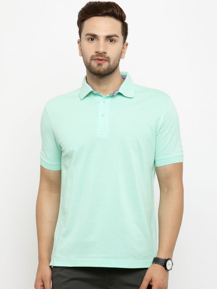 Mint green outlet polo t shirt