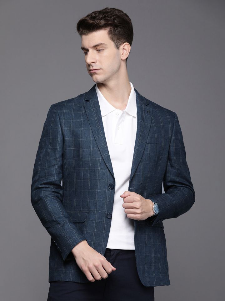 Louis philippe blazer myntra best sale