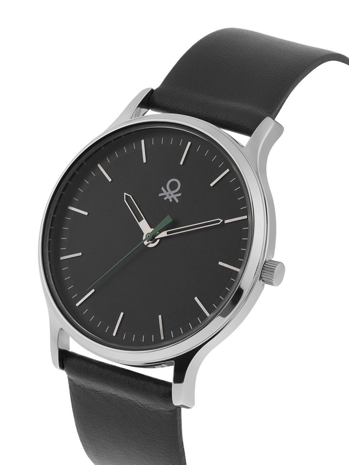Buy United Colors Of Benetton Men Leather Straps Analogue Watch