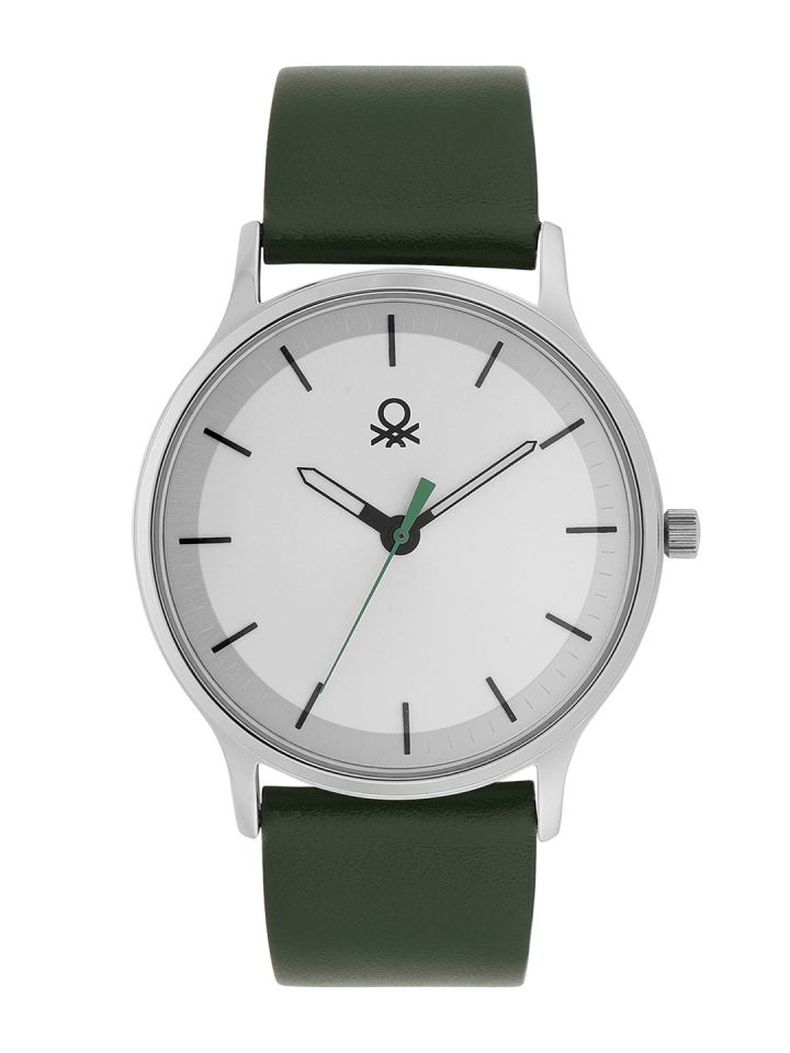 Buy United Colors Of Benetton Men Leather Straps Analogue Watch