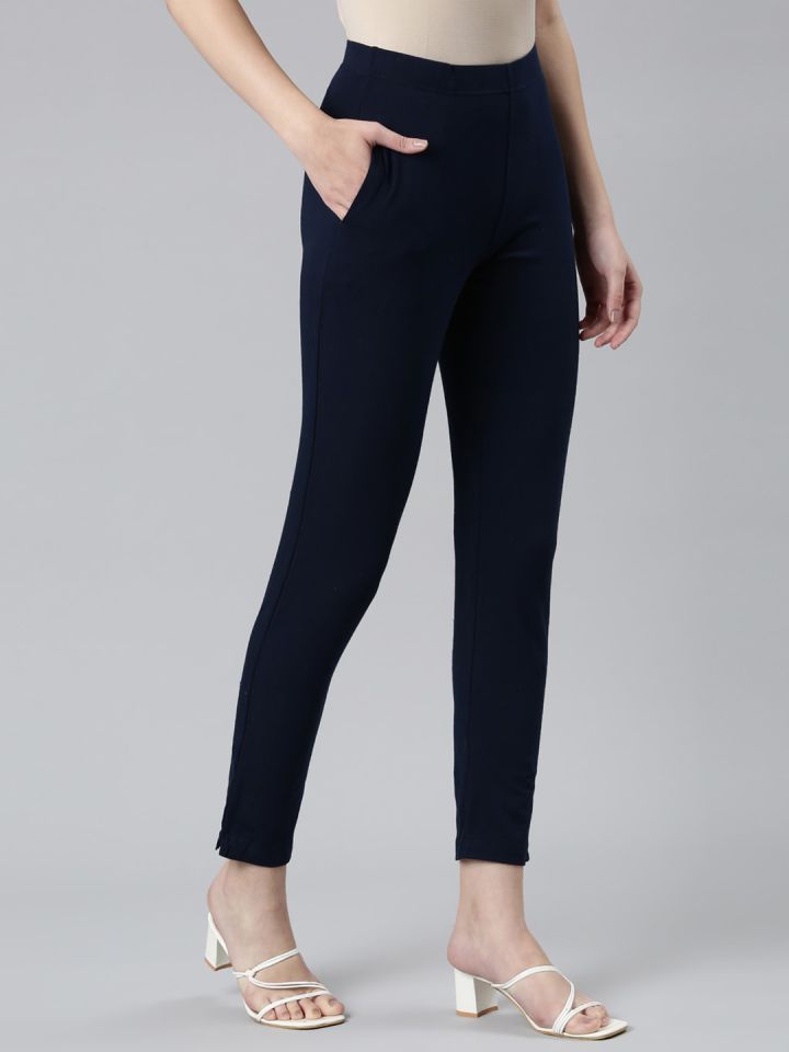 Buy DIXCY SCOTT Slimz Mid Rise Cotton Ankle Length Leggings - Leggings for  Women 25091708