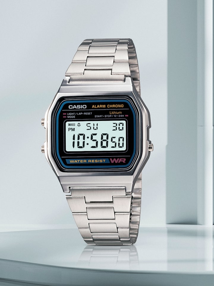 Casio Watch Digital Vintage Classic A158WA-1DF – Watches & Crystals-anthinhphatland.vn