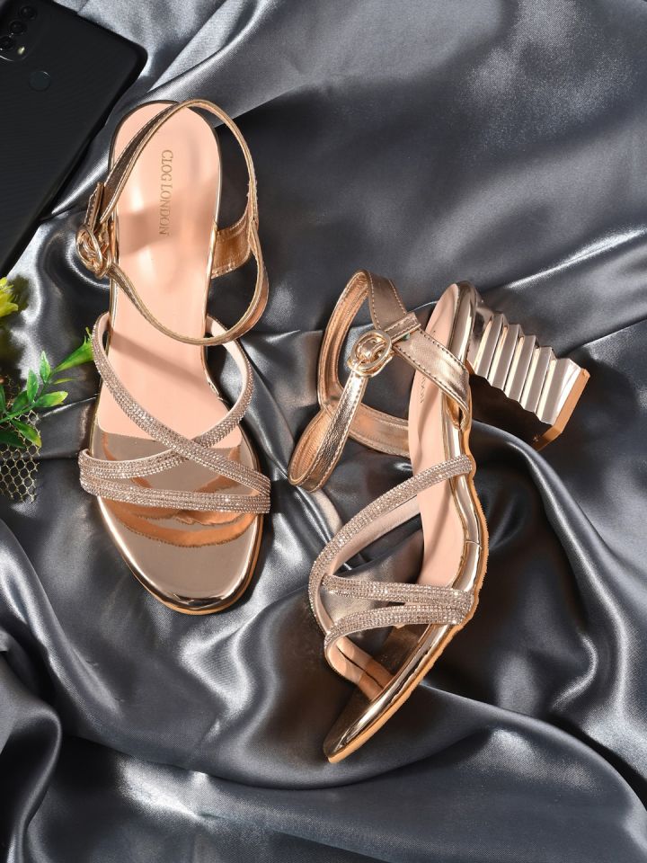 Open toe 2025 clog heels