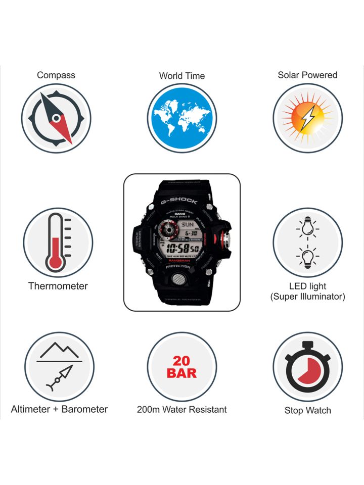CASIO G SHOCK Men Watch G485 GW 9400 1DR