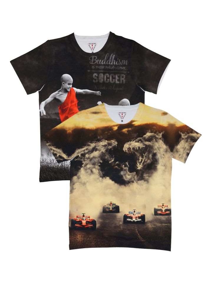 Buy Wear Your Mind Boys Pack Of 2 T Shirts Tshirts for Boys