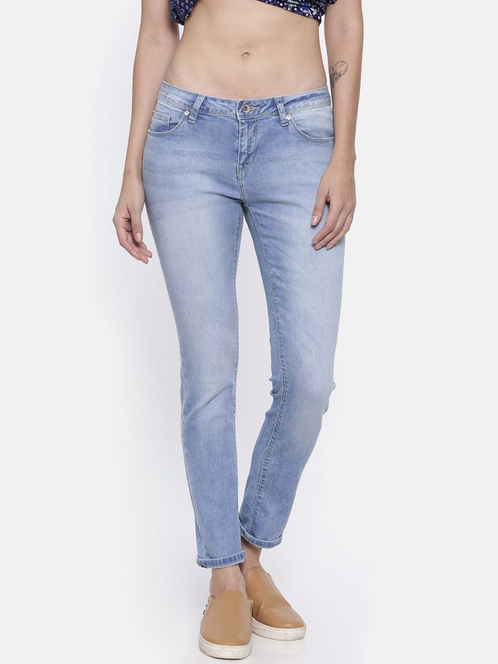 Lee Cooper Women Blue Annie Slim Fit 
