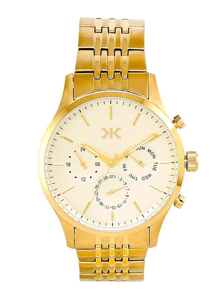 Killer Men Beige Analogue Watch KLMI156D
