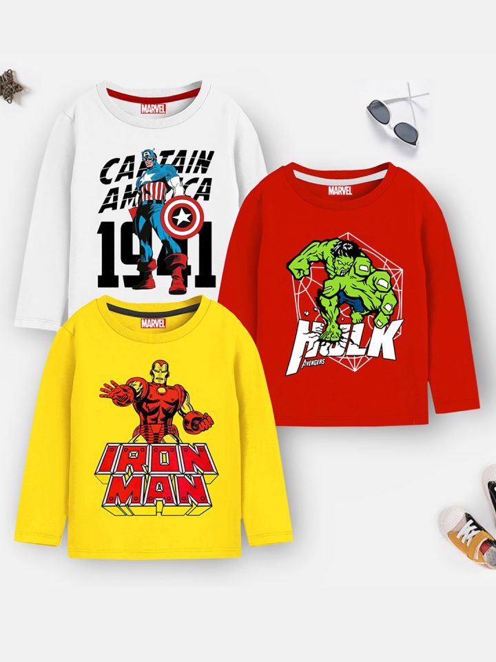 Superhero printed t shirts online
