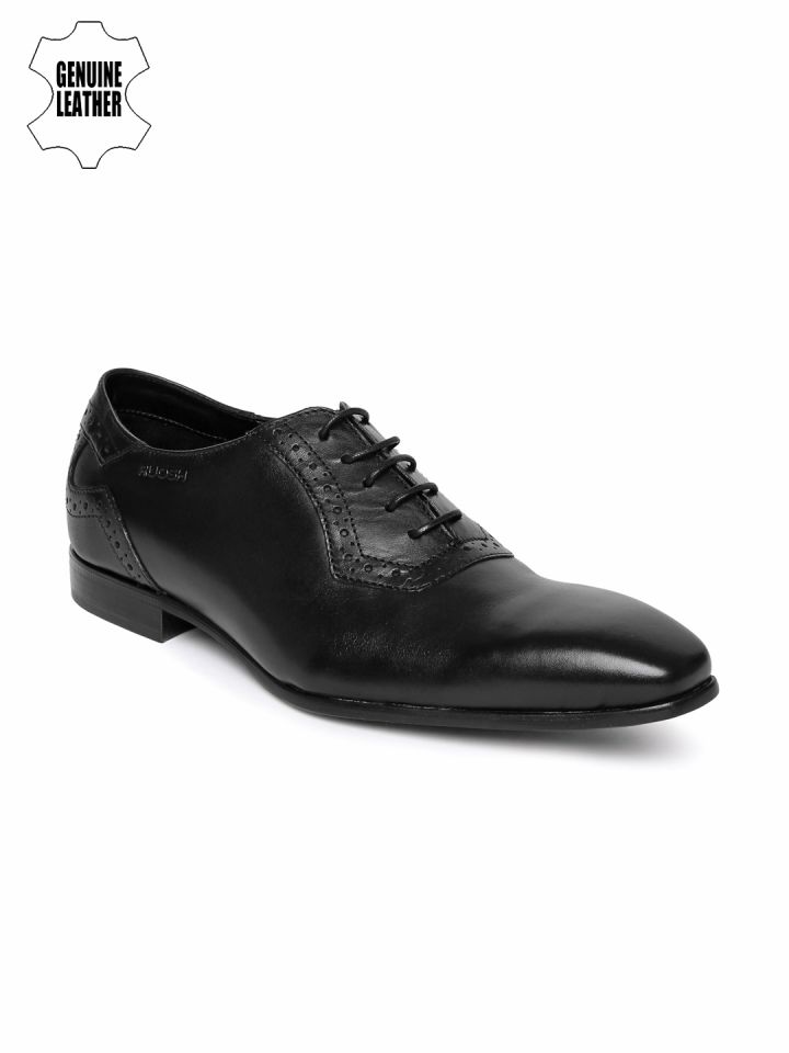 Ruosh Men Black Oxfords - Formal Shoes 