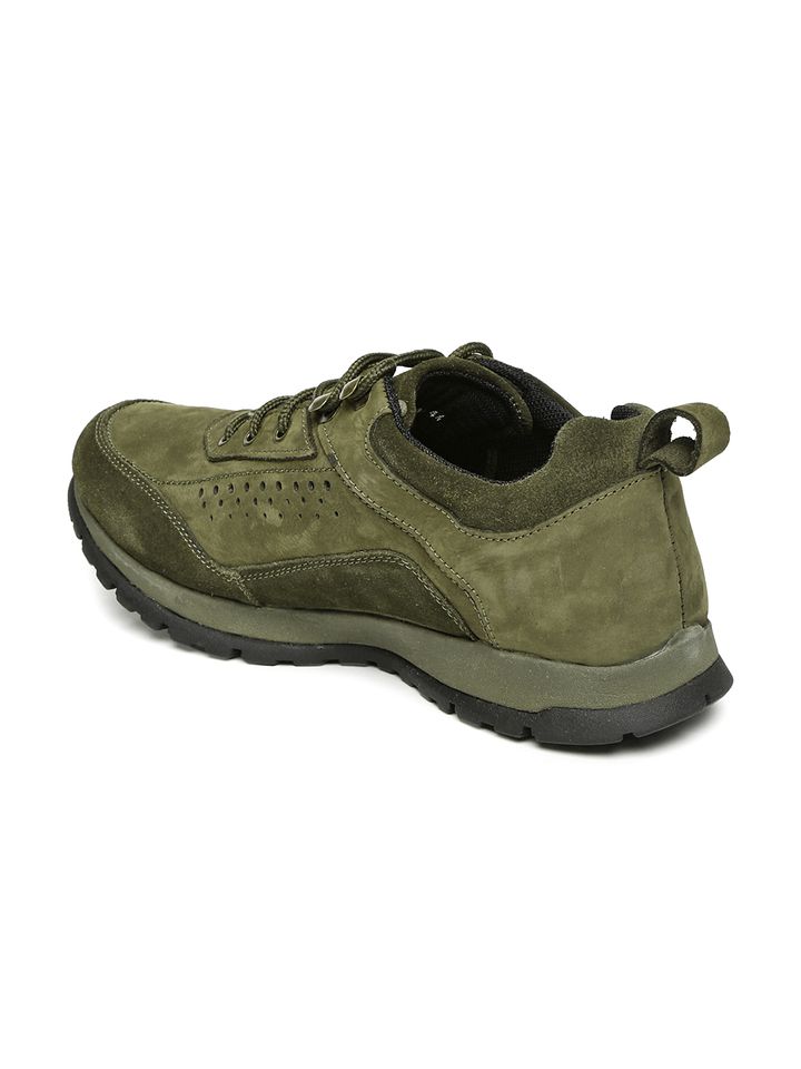 woodland olive green sneakers