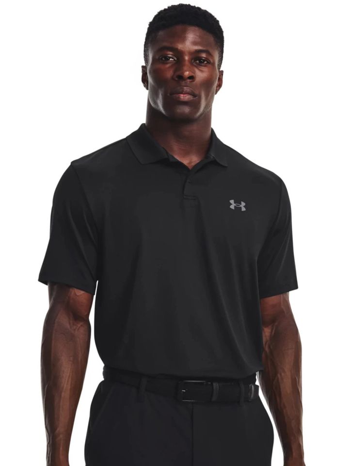 Under armour shop collar t shirts