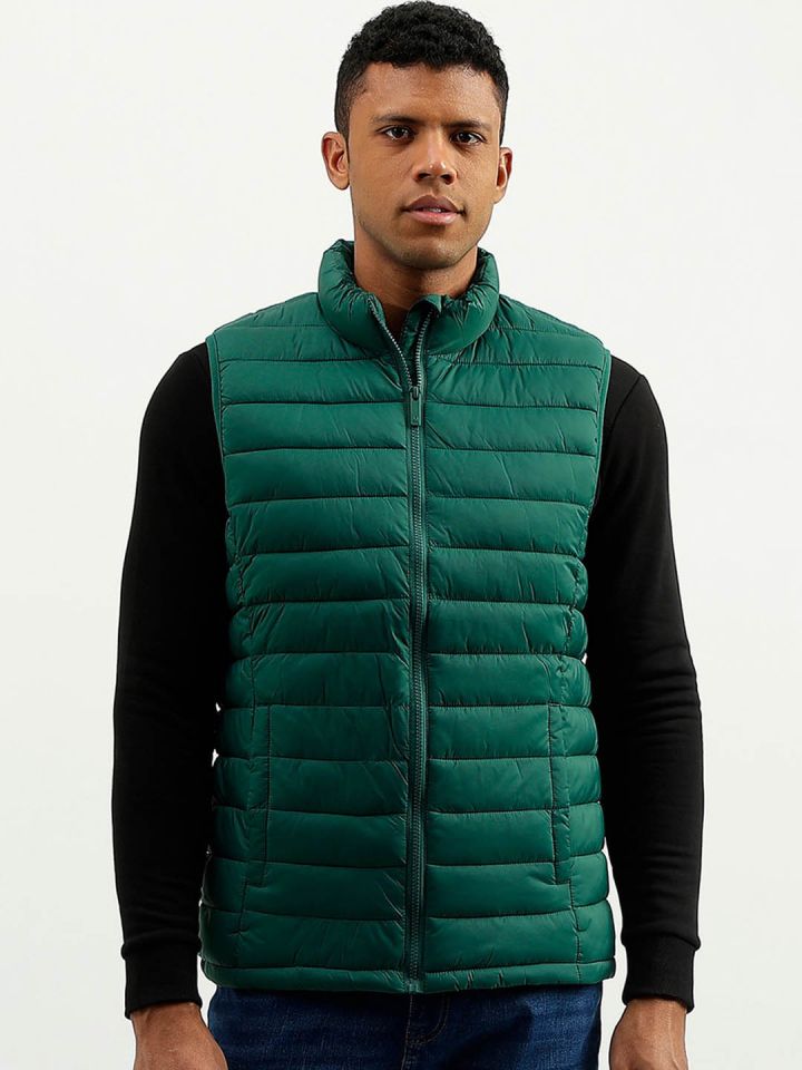 United colors of benetton new arrivals green jacket