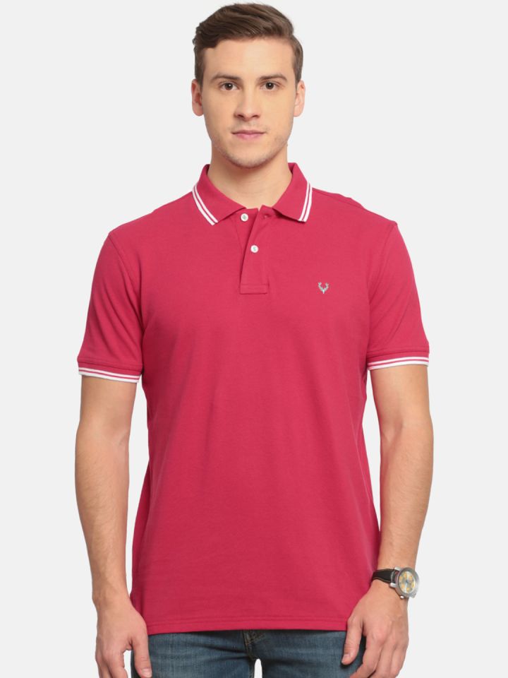 Allen solly top pink t shirt