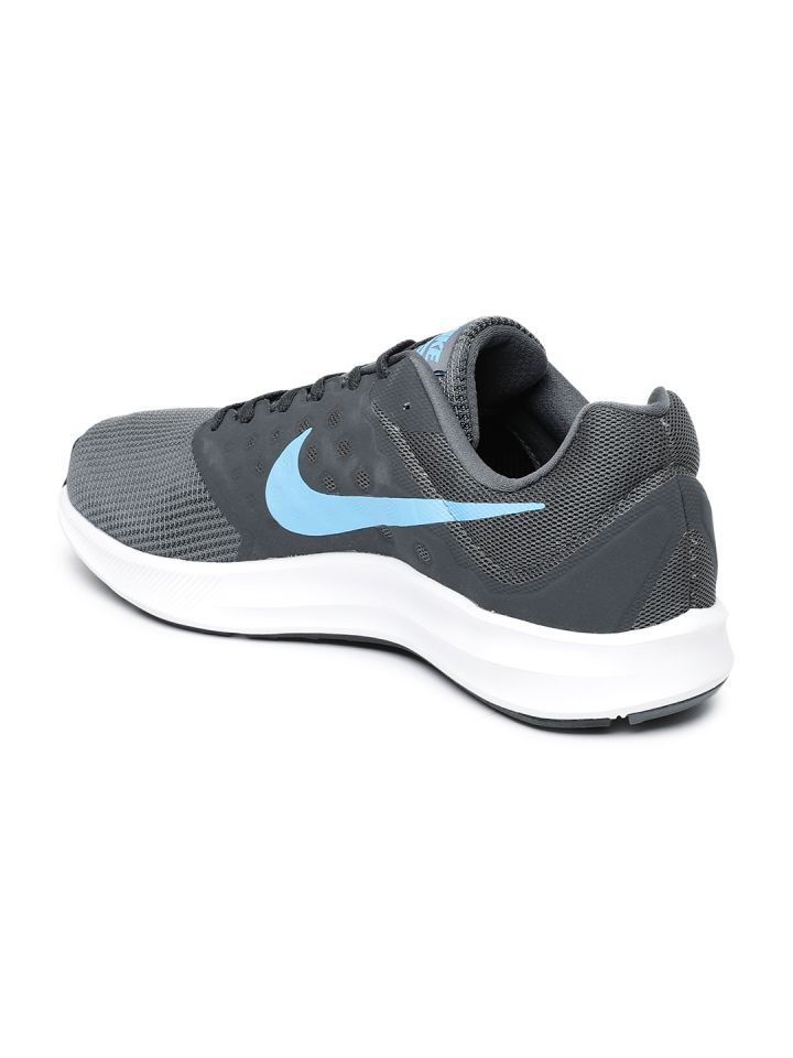 Nike downshifter 7 charcoal black running shoes top