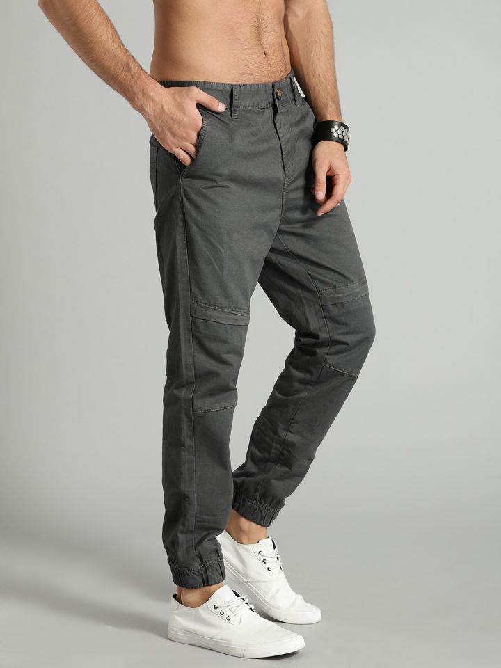 Roadster joggers myntra best sale