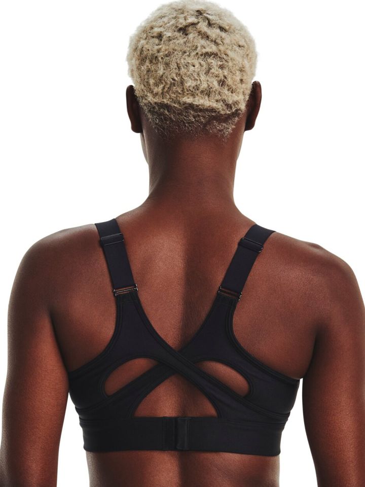 Under armour padded sports bra best sale