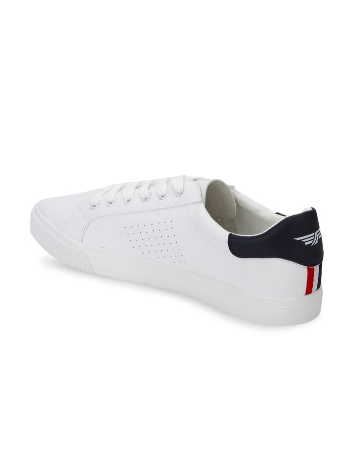 Red tape white sneakers myntra clearance