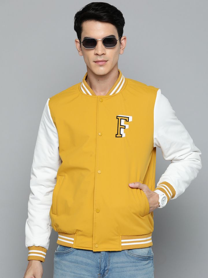 Varsity jacket sales myntra