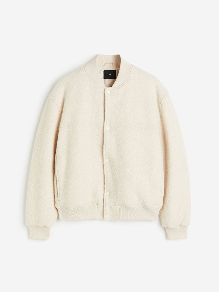 H&m sherpa outlet jacket men's