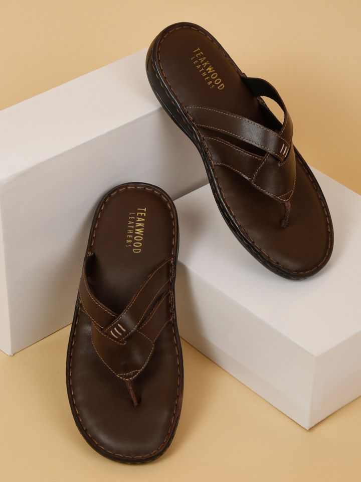 Teakwood on sale leather sandals