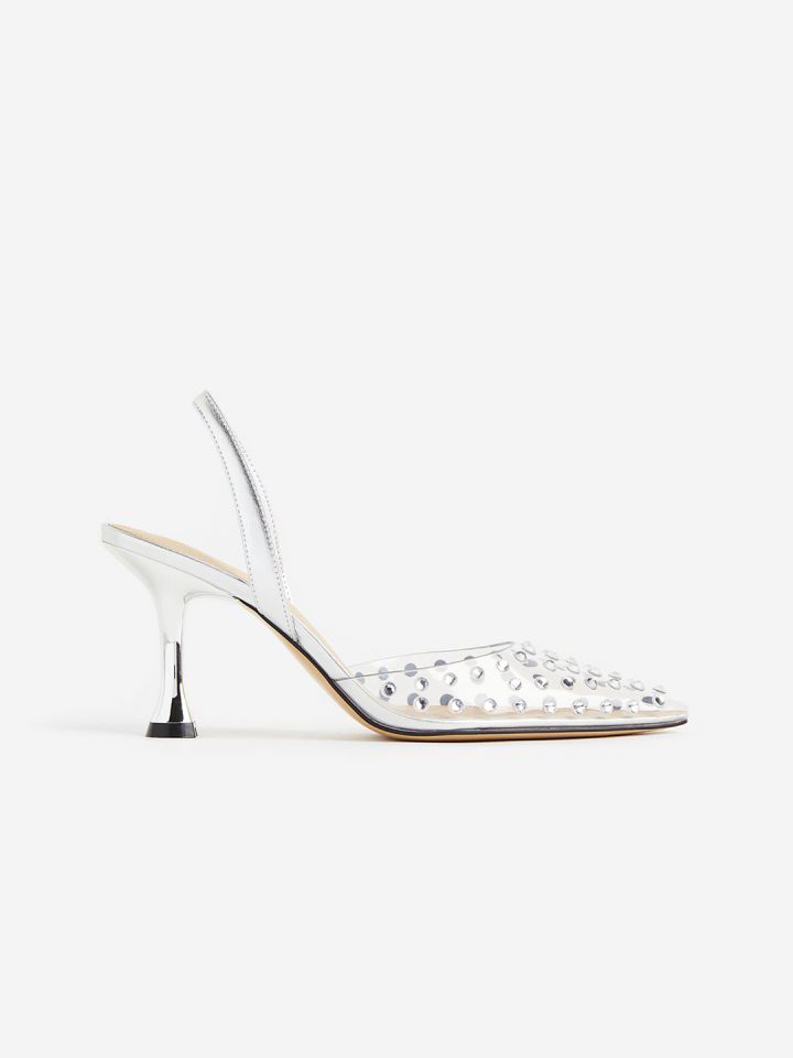 Embellished slingbacks store