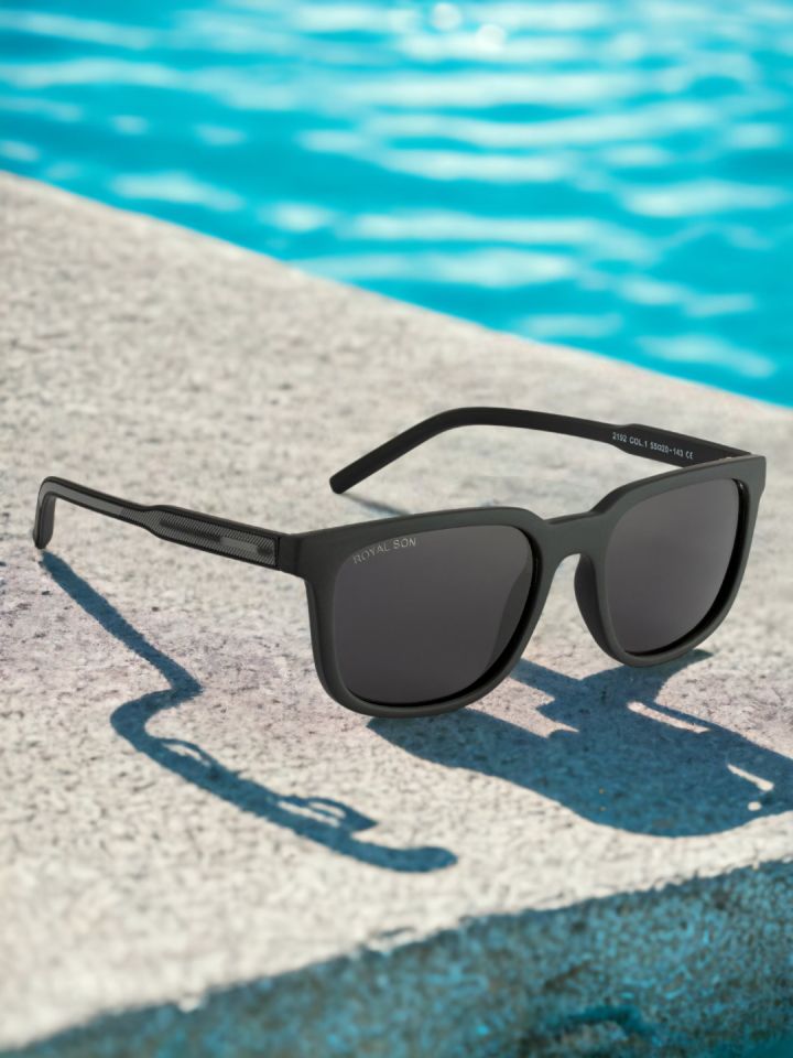 ROYAL SON Unisex Wayfarer Sunglasses with Polarised and UV Protected Lens CHI00152