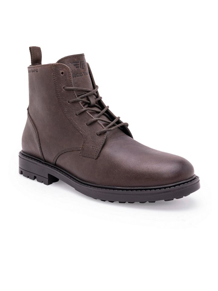 Red tape boots myntra store