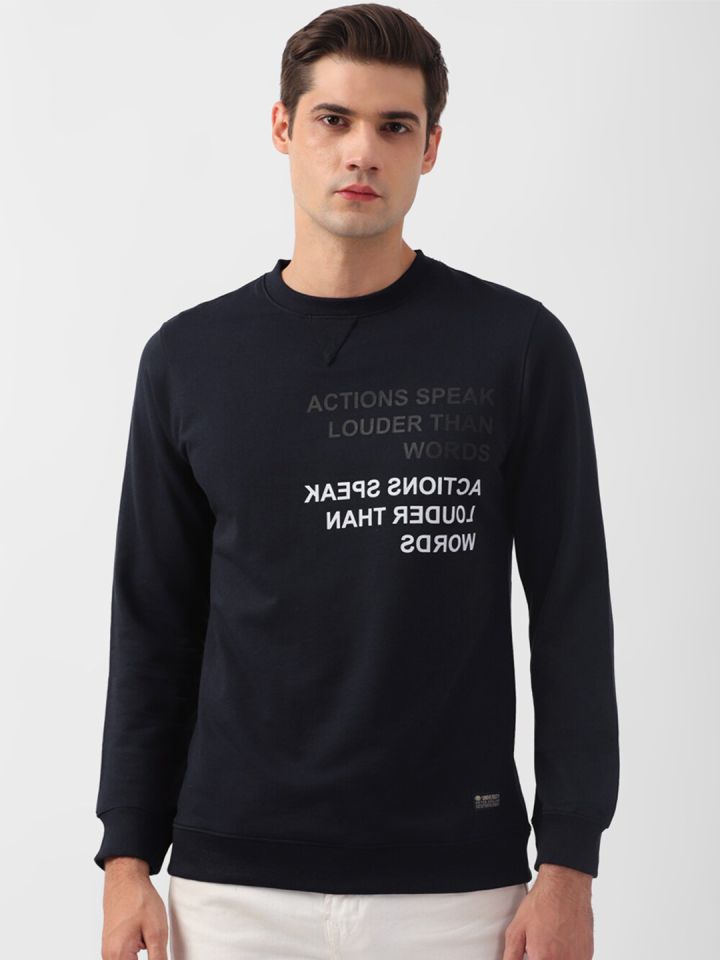 Peter england sales white sweatshirt