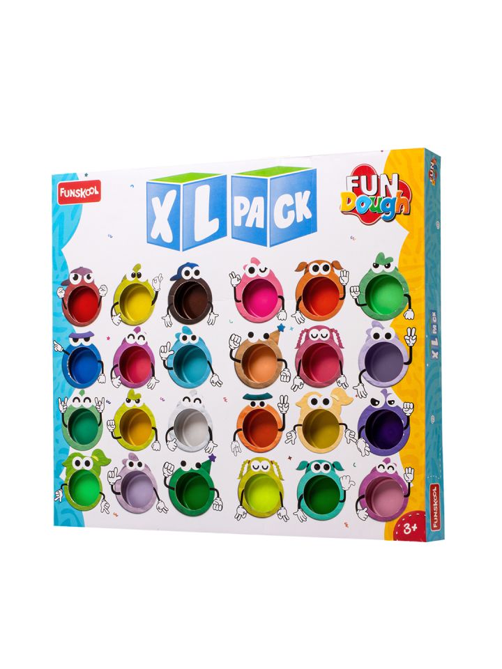 Buy Fun Kids Dough XL Pack Dough Set For Age 3 Art And Craft