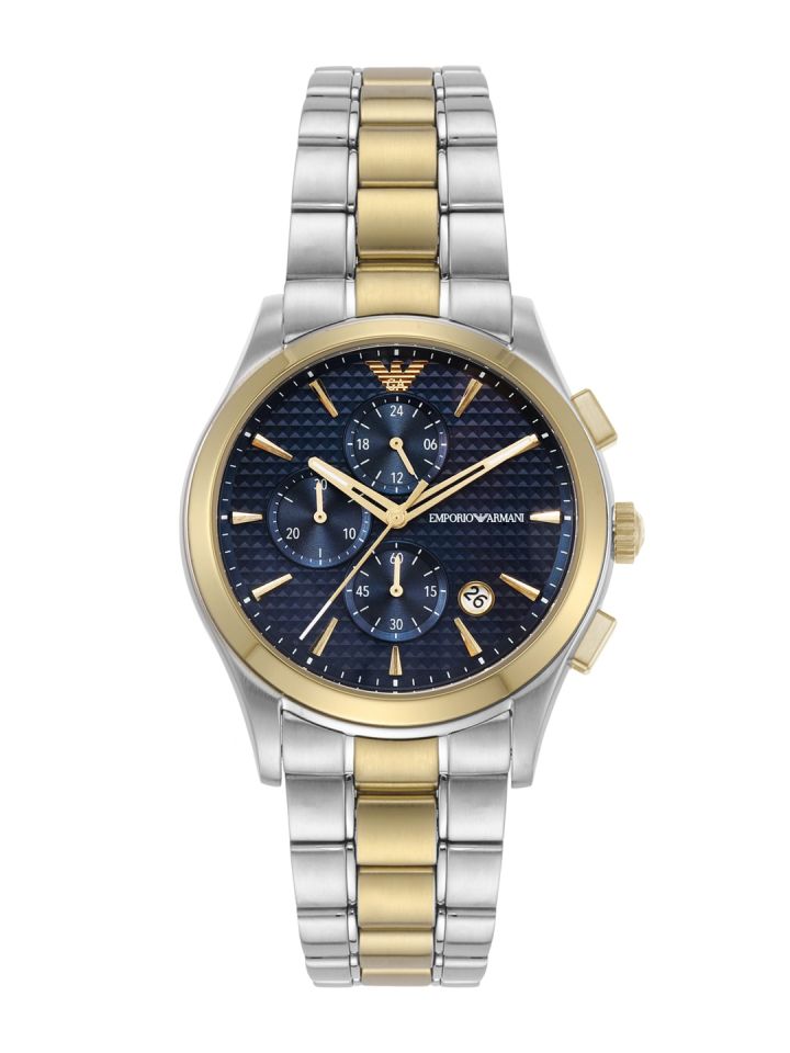 Buy Emporio Armani Stainless Steel Bracelet Style Straps Analogue