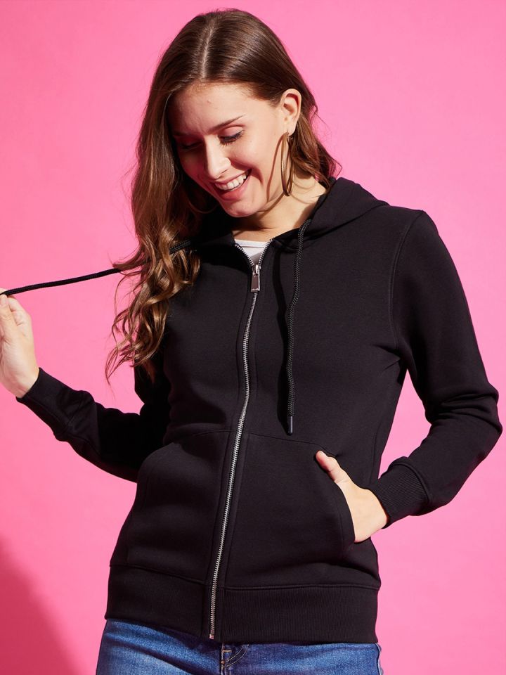 Buy 98 Degree North Hooded Fleece Front Open Sweatshirt