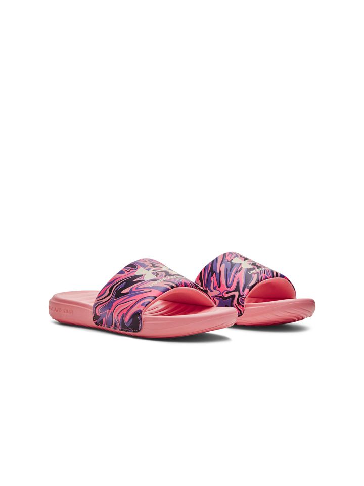 Under armour top slides myntra