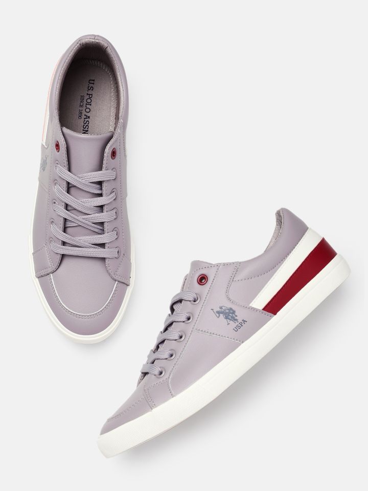 Buy U.S. Polo Assn. Men CLARKIN 3.0 Minimal Striped Sneakers