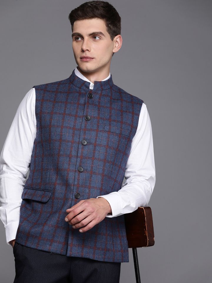 Mens discount nehru vest