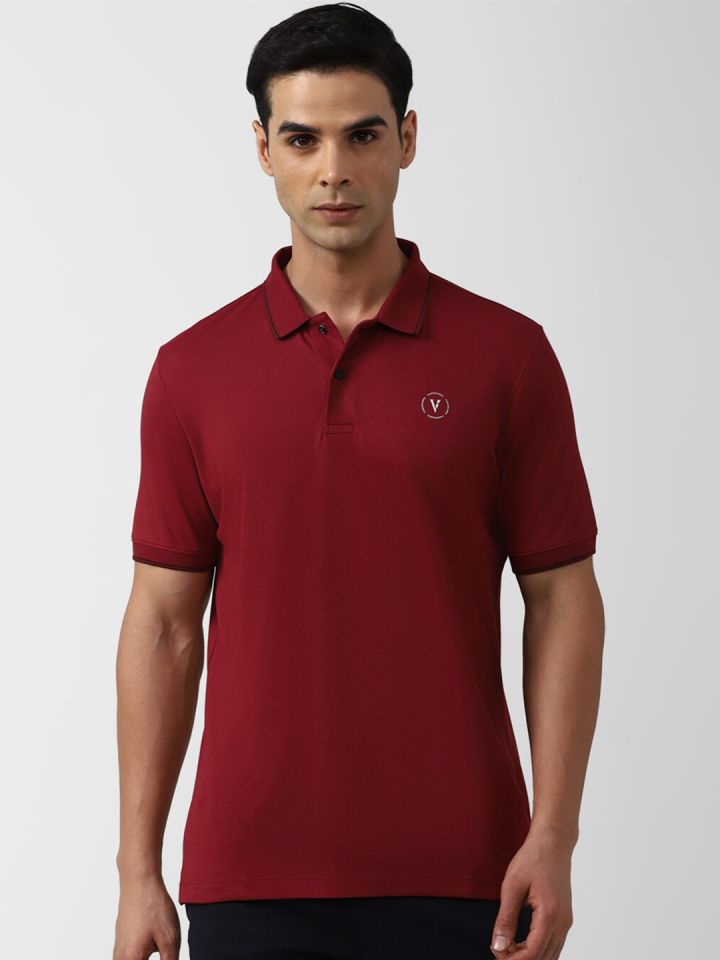 Van heusen shop t shirts myntra