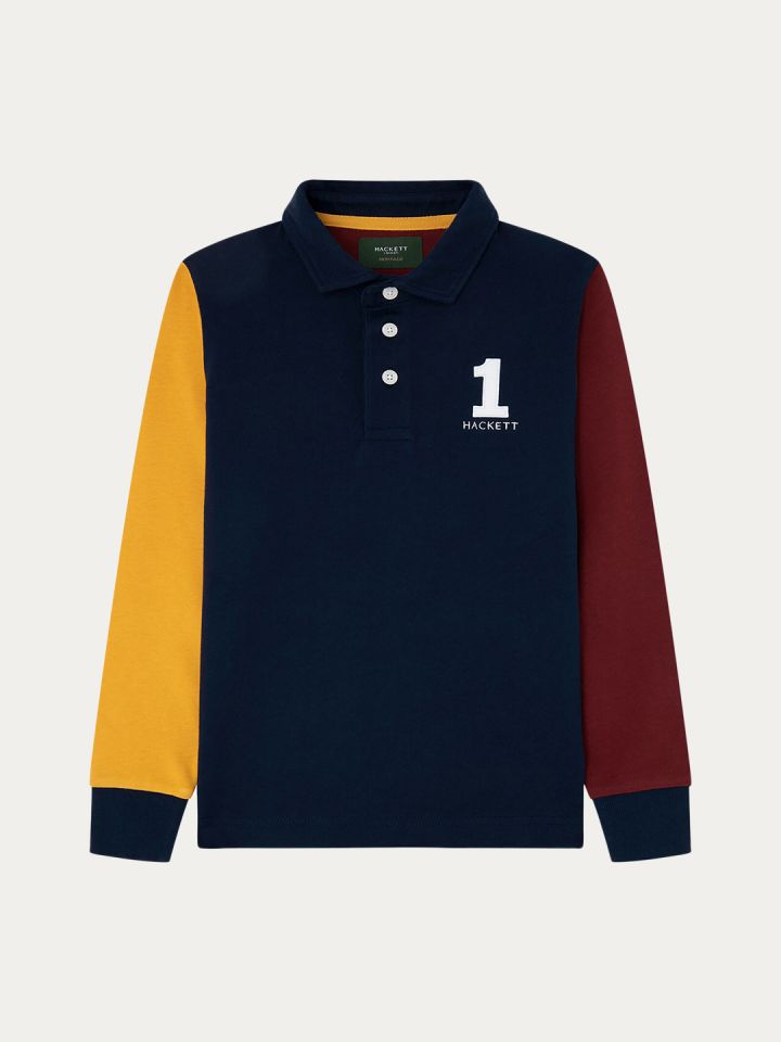 Hackett polo cheap long sleeve