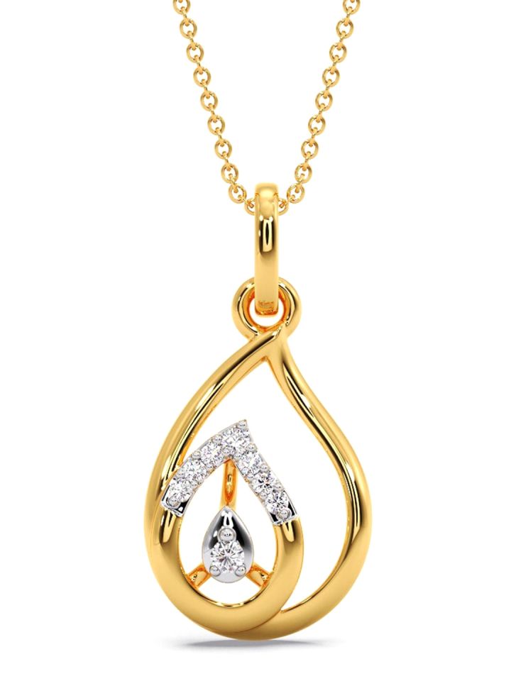 Kalyan jewellers alphabet sales pendant