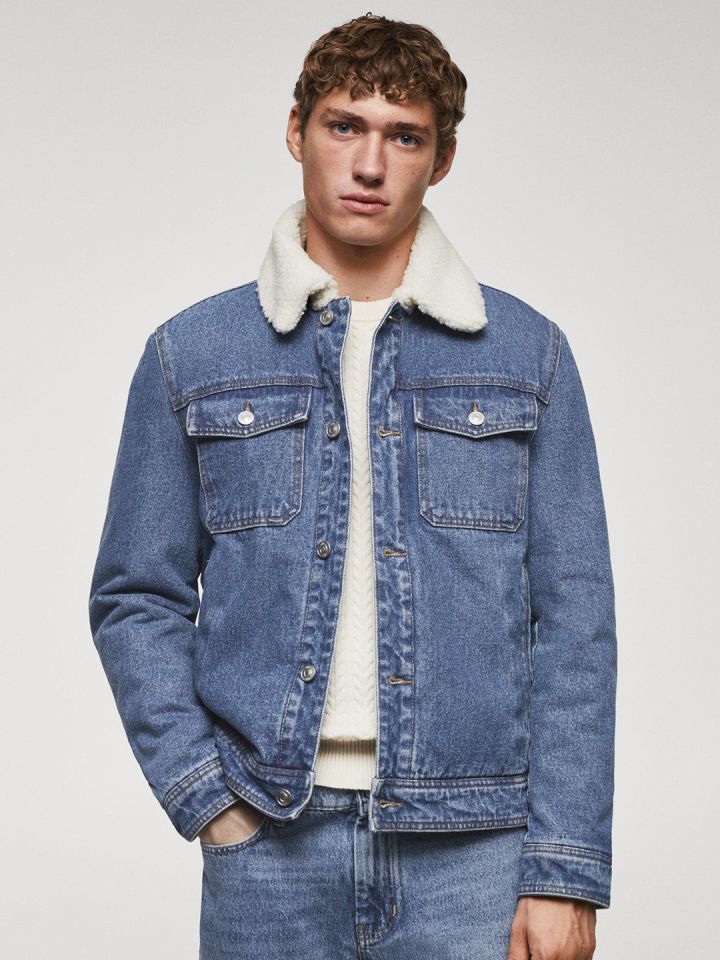 Jeans store jacket myntra