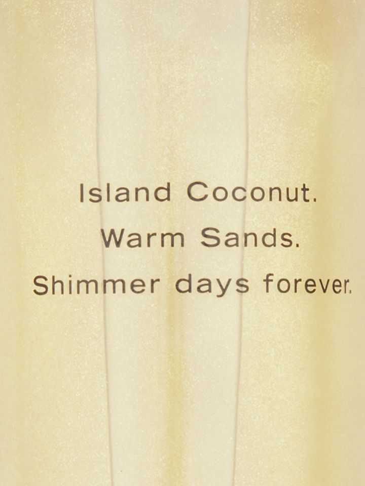 Victoria secret coconut shimmer sales